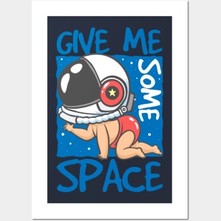 Baby Astronaut Posters and Art